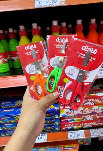 UNA HERRAMIENTA ESCOLAR QUE NO TE PUEDE FALTAR ✂️🧡💥 #chincha #megacity #tijeras #megacityimportaciones #parati