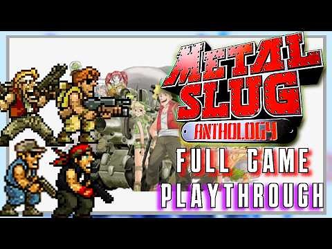 Metal Slug Anthology Full Game COOP Playthrough - Metal Slug Full 2 Player Walkthrough PS2 2023