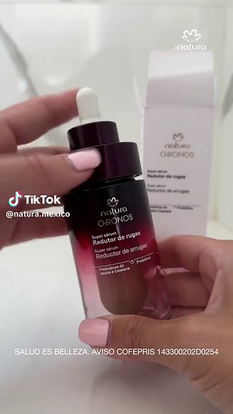 Tu sérum favorito, ahora ¡tiene repuesto! 😍🍃 ¿Ya lo probaste? #Natura #ChronosDerma