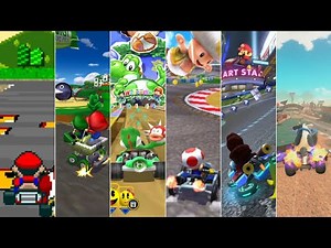 Evolution Of First Courses In Mario Kart Games [1992-2025]