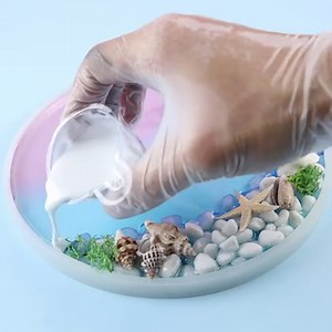 LET'S RESIN Ocean White Pigment - 167g High Concentrate, UV Resistant for Epoxy & UV Resin, Creates Cells & 3D Effects