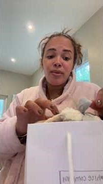 She came downstairs with a duffle bag ready to go!! 😂 The cutest thing ever 🧳🩷 #fyp #overnightbag