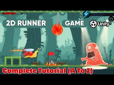 Make 2D Runner game in Unity for Beginners | Complete Tutorial From Scratch 🎮🤑