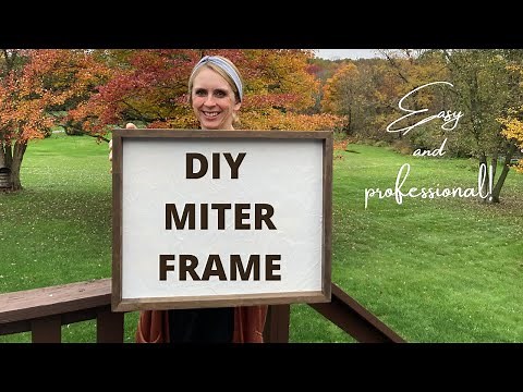 Make your own FRAME! I Miter I DIY