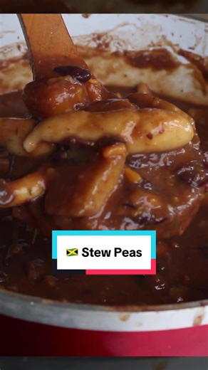 Authentic Jamaican Stew Peas Recipe