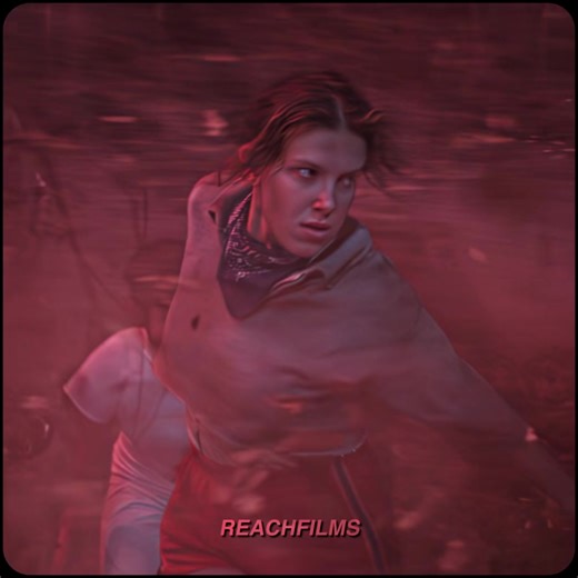 Eleven en el mundo de Stranger Things