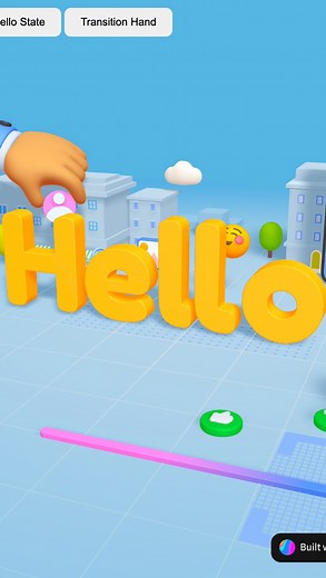 Spline Design on Instagram: "Tiny Update: Spline Code API is getting better. ✨ Now it’s easier to control object states, object visibility, transitions, and more. Available Now. #spline #3ddesign #interactive #api #code #3d"