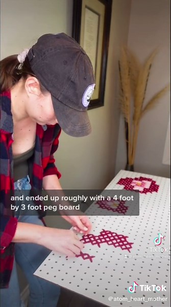 Craft Room Organization DIY with Pegboard and Hooks