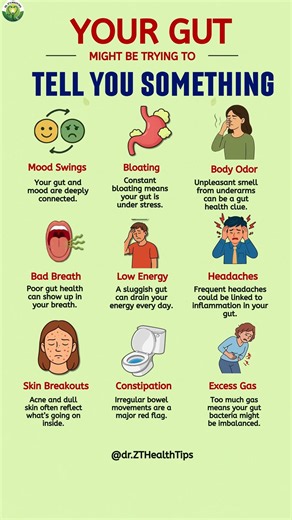 9 Warning Signs of Poor Gut Health You Should Never Ignore | Dr. ZT's Health Tips #healthtips