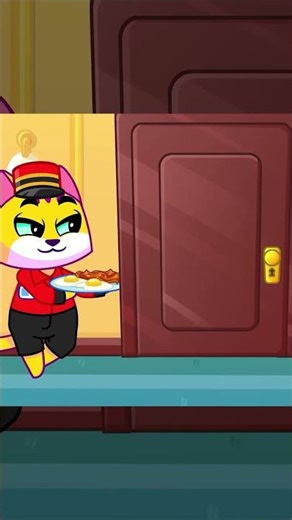 Baby prank in hotel! Funny kids games in hotel #purrpurr #forkids