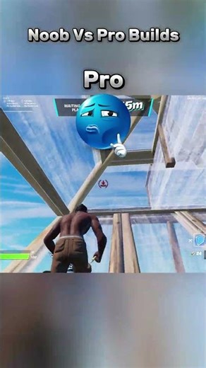 Noob VS Pro Builds🔥#fortnite #fortniteclips