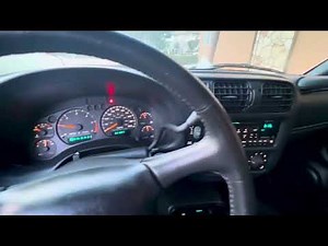 2000 Chevrolet Blazer Cold Start