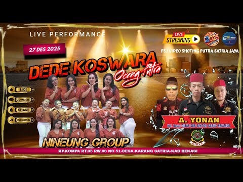 LIVE DEDE KOSWARA OCENG PUTRA // HJT A.YONAN GIBAS SUB SEKTOR SRIAMUR 27/12/2025