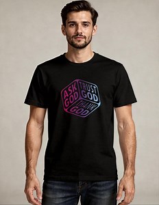 Ask God, Trust God, Thank God T-shirt - Etsy