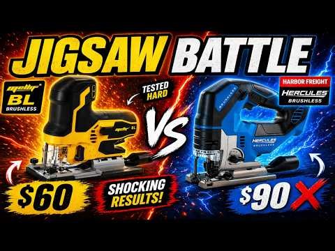 Harbor Freight Hercules Got DESTROYED by This $60 20V Cordless Mellif Jigsaw?!