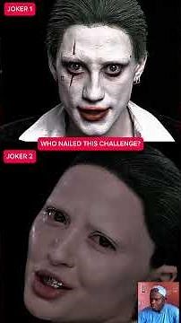 Best joker makeup transformation