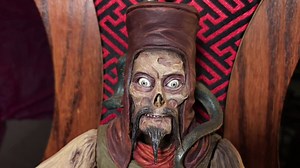 “ Fakir” automaton magician. I sculpted and mechanized this piece long ago. Recently I opened it up for adjustments.... enjoy #magicautomaton.