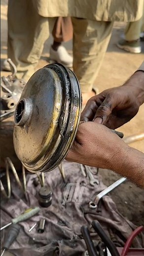 Truck Brake Booster Assembly #skills ￼