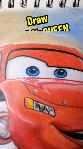 Dibujo de Rayo McQueen: Aprende a dibujar fácil