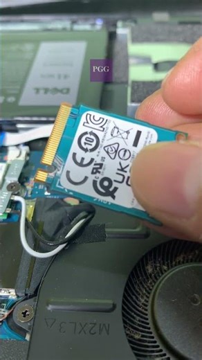 KIOXIA M.2 NVMe SSD Installation #shorts