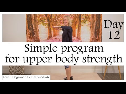 Upper Body Toning Exercises | Exercises for Seniors & Beginners | Day 12