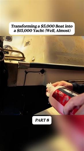 Transforming a $5,000 Boat into a $15,000 Yacht (Well, Almost) #transforming #boat #yacht