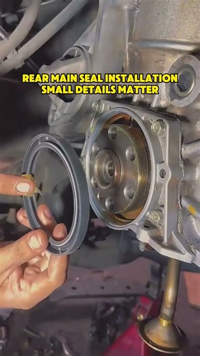 Rear Main Seal Installation: These Details Matter