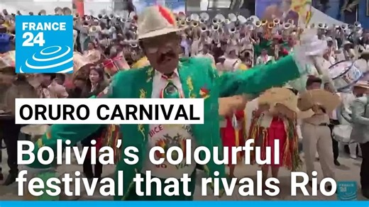 Inside Bolivia’s colourful Oruro Carnival • FRANCE 24 English - World News