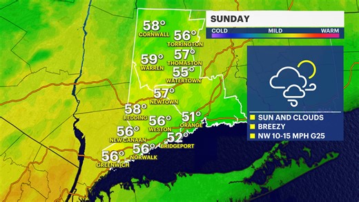 Chilly start to the week but a warmup is on the way soon