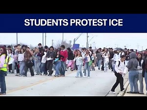 ICE protest: Hays CISD students walk out | FOX 7 Austin