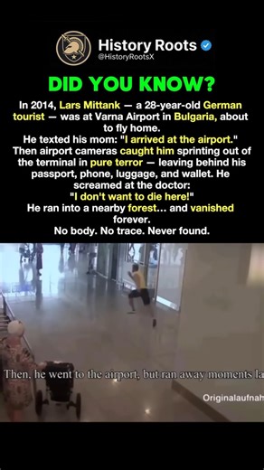 Tourist Ran From Airport And Vanished Forever #history #facts