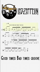 How to play Good times bad times groove By ‪@chamisdrums‬ #shorts #drumtabs #johnbonham #ledzeppelin
