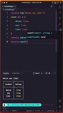Outras funções incríveis além do console.log()!