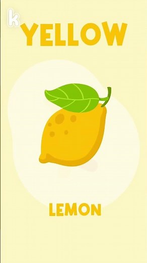 Yellow Colour Things | Yellow Colour Objects | Things That Are Yellow in Colour