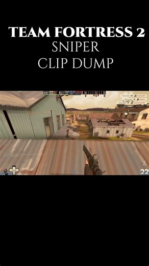 Team Fortress 2 - Sniper Clip Dump #valve #tf2 #tf2gameplay