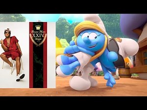 The Smurfs (2021) S1 EP2B Clumsy Not Clumsy Dance scene with 24K Magic