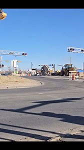 3.1M views · 50K reactions | Lowboy trailer STUCK ON THE TRACKS in south Midland Texas. Front end loader operator saves the day. This railroad crossing is known for accidents and situations like this. | Nino America | Facebook