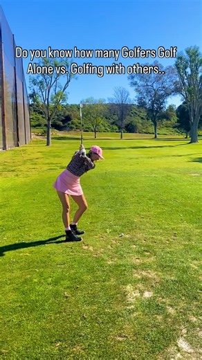 Katana Strong Golf | 🤯⛳️Interesting! Do you know what the percentage is of Golfers who Golf Solo vs. with others?!👇🏼 I could do either but I prefer golfing... | Instagram