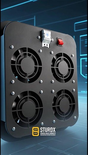 STURDX 4-Fan Module for Free-Standing Server Rack Cabinets