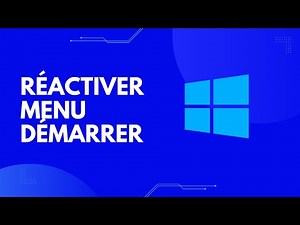 Réactiver le Menu Démarrer / Recherche Windows - Mon Menu Démarrer ou Rechercher ne fonctionne plus