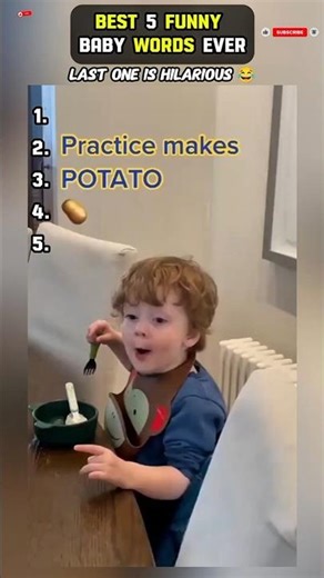 Ranking the Funniest Baby Words