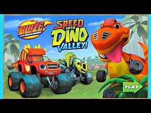 Blaze And The Monster Machines Speed Into Dino Valley Online Game