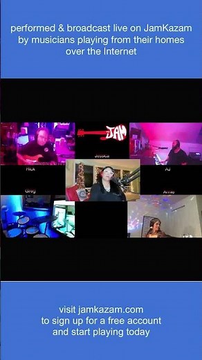 "Oh Darling" by The Beatles, performed & broadcast live on JamKazam by The Jam