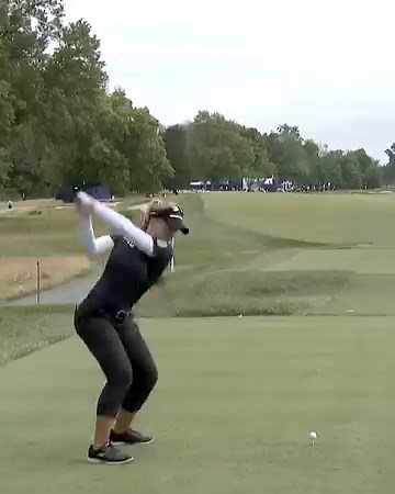 Enjoy the sweet sounds of Brooke Henderson's smooth swing! #KPMGWomensPGA | KPMG Women's PGA Championship