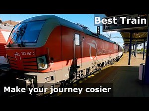 Train from Bratislava to Vienna. Slovakia to Austria. Slovak Railways