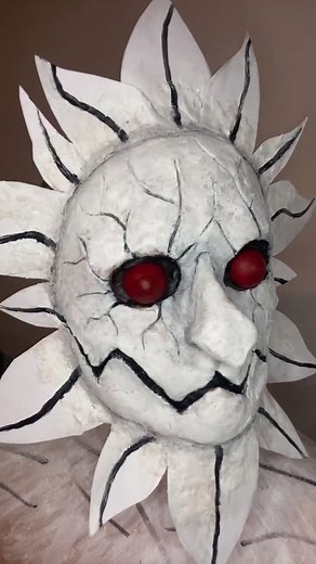 Gray Demon Makeup Transformation