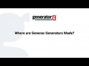 Where are Generac Generators Made