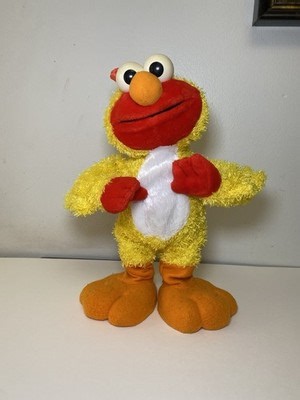 Fisher-Price Sesame Street Chicken Dance Elmo 2001 Vintage Sings Dances Toy | eBay