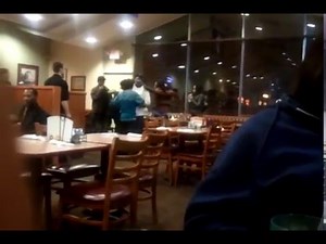 dennys fight i caught on video!