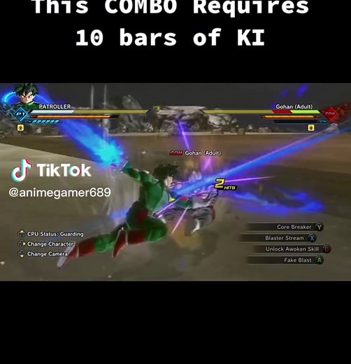 Dragon Ball Xenoverse 2: God Breaker Combo Guide